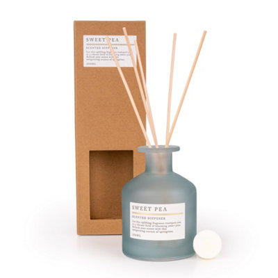 Candlelight Blue Frosted Sweet Pea Reed Diffuser250Ml from B&Q