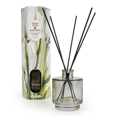 Candlelight 200Ml Reed DiffuserWhite Tulip & Bergamot from B&Q