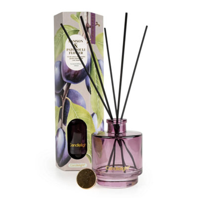 Candlelight 200Ml Reed DiffuserDamson & Patchouli Flower from B&Q