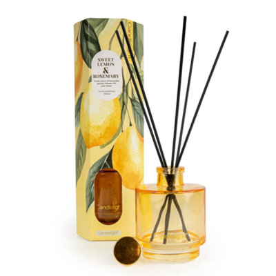 Candlelight 200Ml Reed DiffuserSweet Lemon & Rosemary from B&Q