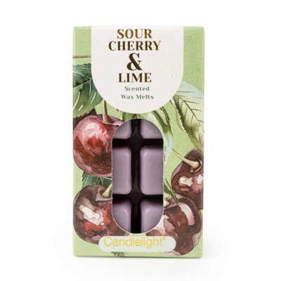 Candlelight 8 Pack Wax MeltsSour Cherry & Lime from B&Q