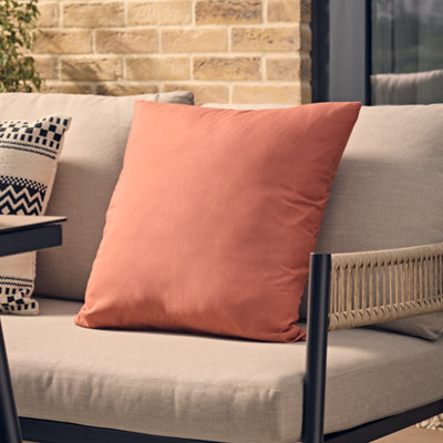 Candlelight Terracotta Indoor & Outdoor Cushion (L)50Cm (W)50Cm from B&Q