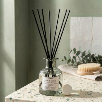Candlelight Grey Eucalyptus & Sandalwood Reed Diffuser100Ml from B&Q