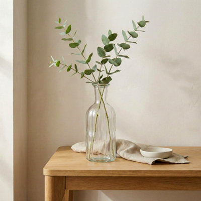 Candlelight Clear Glass Bottle from B&Q