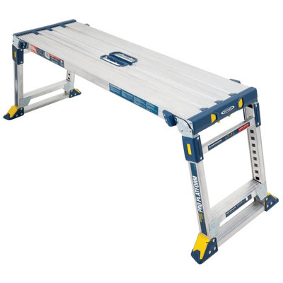 Werner 1 Tread Plastic & Steel Foldable Step Stool (H)0.76M from B&Q