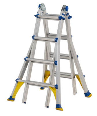 B&Q -  Telescopic Multi-Purpose Ladder 4X4