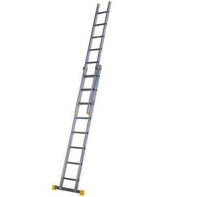 Werner Square Rung Extension Ladder Double 2.4M