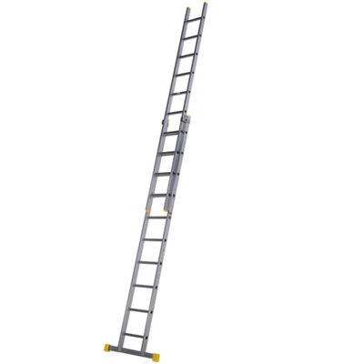 Werner Square Rung Extension Ladder Double 3.01M