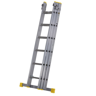B&Q -  Triple 6 Tread Extension Ladder