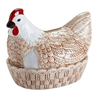 Rayware Mason Cash Rise And Shine Ceramic Hen Nest Egg Storage from B&Q