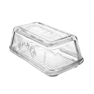 Kilner Glass Butter Dish and Lid Holds 250g Butter 17cmx10x7.2cm - Image 10