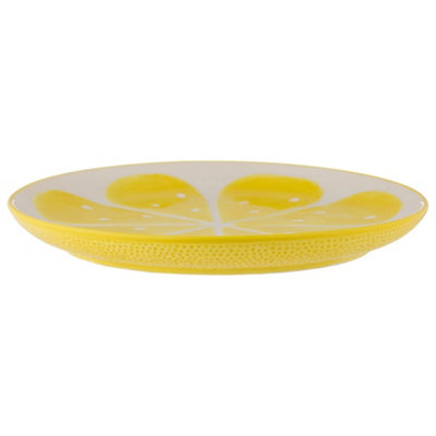 Typhoon World Foods Round Lemon Platter 28Cm from B&Q