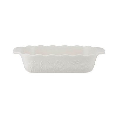 Mason Cash In The Meadow Medium Cream Rectangle Dish from B&Q