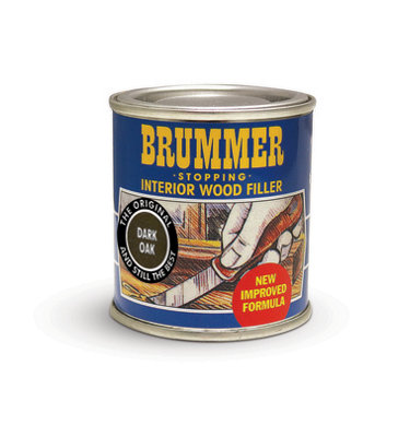 B&Q -  Interior Wood Filler Dark Oak 700G