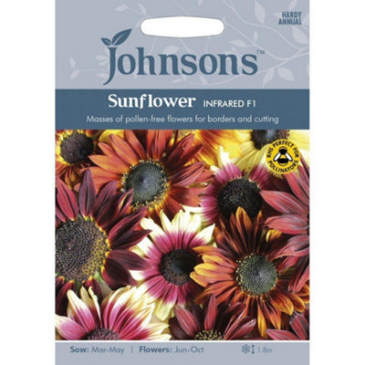 Johnsons Sunflower Infrared F1 Seeds from B&Q