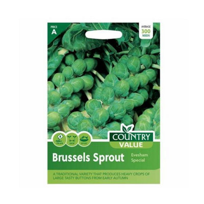 Country Value Brussels Sprouts Evesham from B&Q