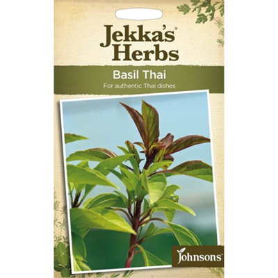 Johnsons Jekka's Herbs Basil Thai Seeds from B&Q