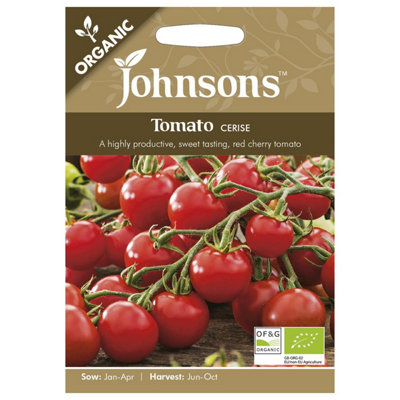 Johnsons Organic Tomato Cerise Seeds from B&Q