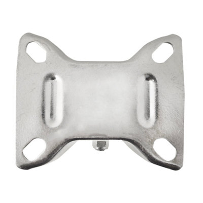 Unbraked Heavy Duty Fixed Castor Wc45(Dia)125mm (H)155mm (Max. Weight)100Kg from B&Q