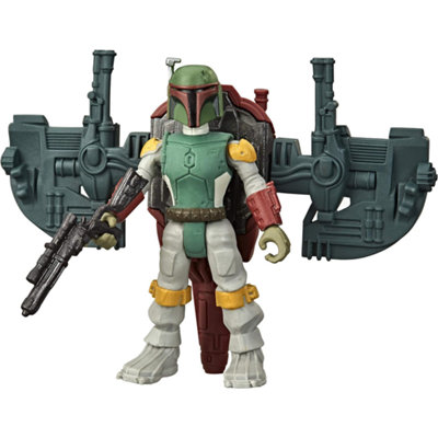 Star Wars Mission Fleet Gear Boba Fett 2.5-Inch-Scale Figure And Vehicle