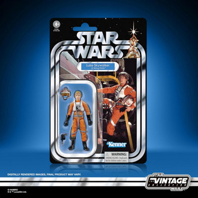 Star Wars The Vintage Collection Luke Skywalker (X-Wing Pilot) A New Hope 3.75-Inch Collectible Action Figure - Image 4