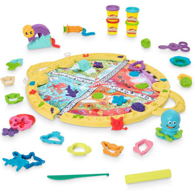 Playdoh Fold And Go Playmat Starter Playset - Board Game - Image 6