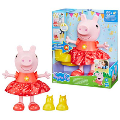  - Peppa Pig Peppas Muddy Puddles Party DollYellow