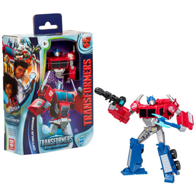 Transformers EarthSpark Optimus Prime Deluxe Action Figure - Image 3