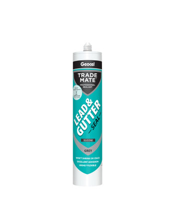Geocel Trade Mate Lead And Gutter 310Ml CartridgeBlack from B&Q