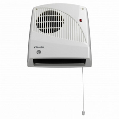 Dimplex Fx20Ve Wall Mounted Downflow Fan Heater With Pullcord & Runback Timer2Kw from B&Q