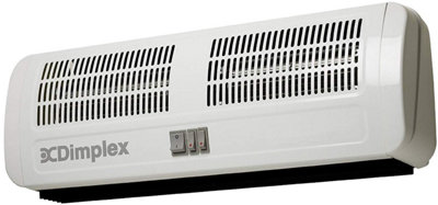 Dimplex White Metal Over Door Heater With Adjustable Airflow from B&Q
