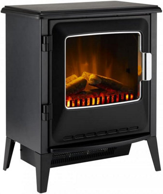 Dimplex Lucia Luc20 Led Optiflame Electric Stove Fire 2Kw Log Effect Inc Remote Control