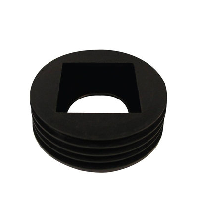 Rainwater Adaptor 110mm To 65mm Square And 68mm Round Downpipe. from B&Q