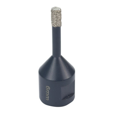 Vitrex Diamond Carbide Drill Bit (Dia)6mm (L)35mm from B&Q