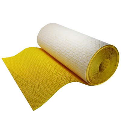 Dura Underfloor Heating Membrane Original Heat Mat Decoupling Roll15Sqm from B&Q