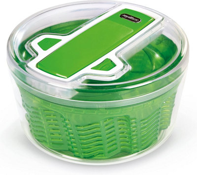B&Q -  E940013 Swift Dry Salad SpinnerLargePlasticGreenAquavent™/one-Handed Fast Pump Action