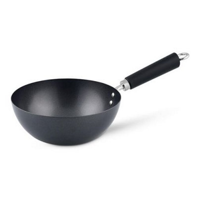 Ken Hom Excellence 20Cm Non-Stick Carbon Steel Wok from B&Q