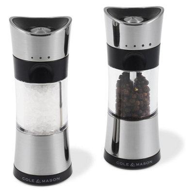 Cole & Mason Horsham Inverta Precision Salt & Pepper Mill Set 154mmChrome from B&Q
