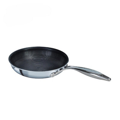 Circulon Round Stainless Steel Non-Stick Open Frying Pan 22Cm from B&Q