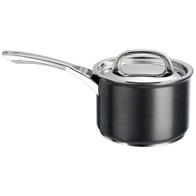 Circulon Infinite Black Round Hard Anodised Aluminium Non-Stick Cookware Set Pack Of 4 from B&Q
