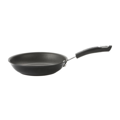 Circulon Total Black Round Hard Anodised Aluminium Non-Stick Skillet Frying Pan 22Cm from B&Q
