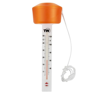 Thermometer World Floating Water Thermometer Ideal For Swimming PoolSpaHot Tub Or Ice Bath from B&Q