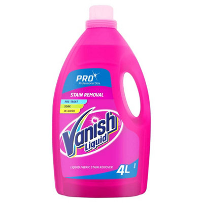 Vanish  Liquid Fabric Stain Removal 4 Litre 74909 - Image 5