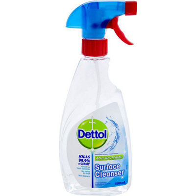 Dettol Antibacterial Surface Cleaner Spray 500Ml from B&Q