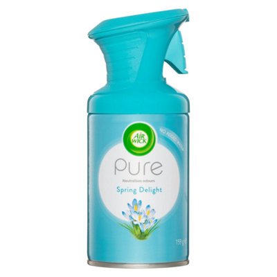 Airwick Air Wick Pure Spray Air Freshener Remove Odours Spring Delight 250Ml from B&Q