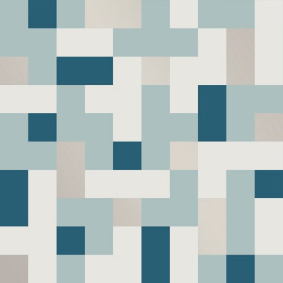 Fine Décor Fine Decor Tc25221 Squares WallpaperBlue from B&Q
