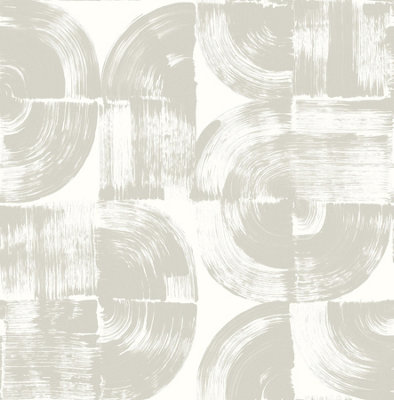 B&Q -  Coloroll Tavira Taupe Luxury Wallpaper