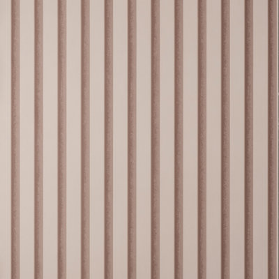 Fine Décor Acoustic Panel Blush Pink Wallpaper from B&Q