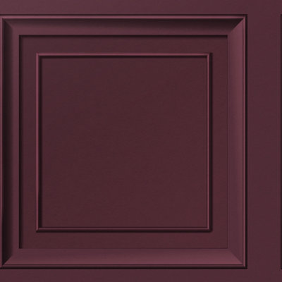 Fine Décor Fine Decor Fd43468 Distinctive Square PanelMulberry from B&Q