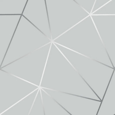 I Love Wallpaper Zara Shimmer Metallic Wallpaper In Soft Grey And Silver from B&Q